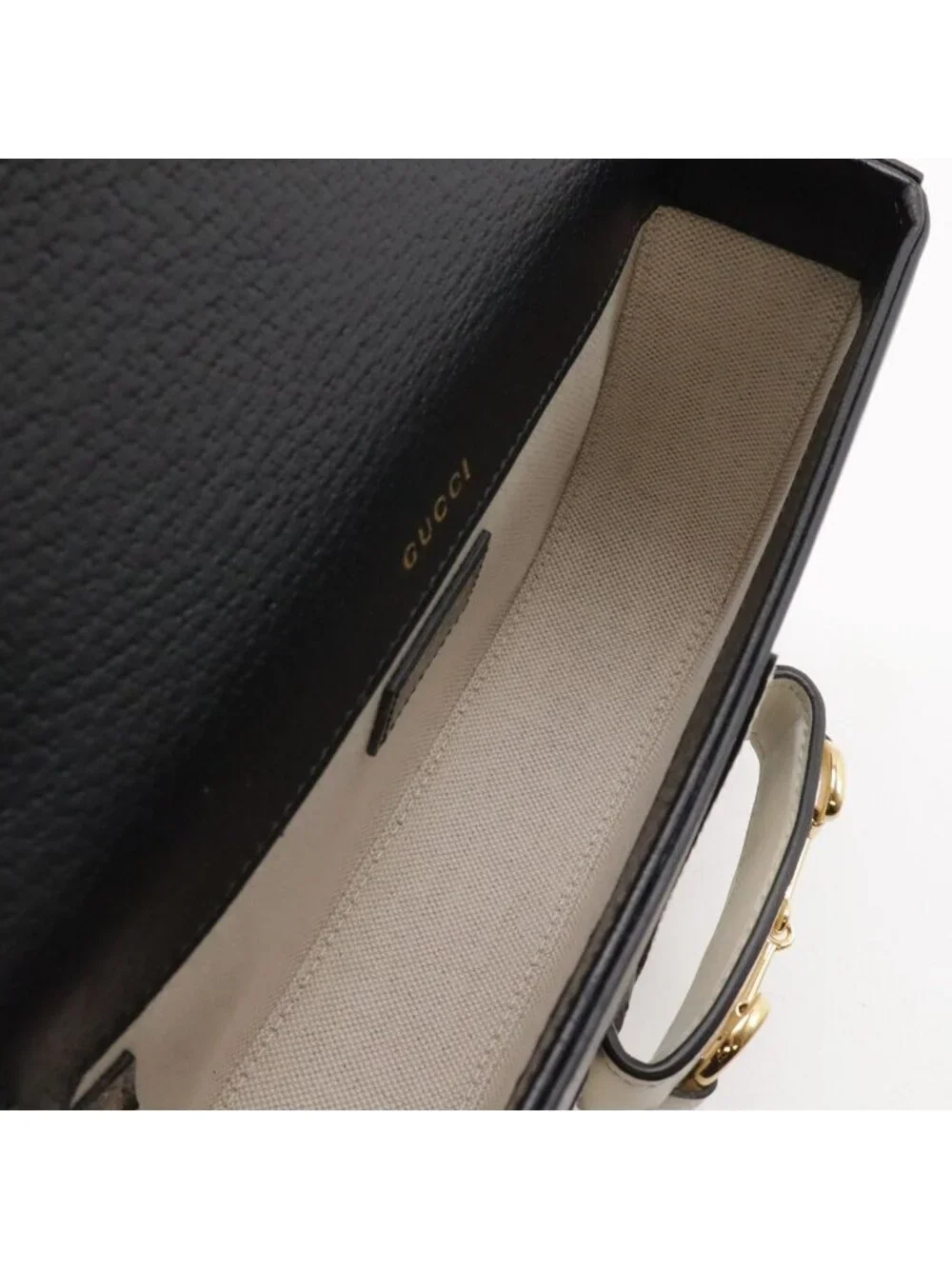 Gucci Adidas Collaboration Horsebit Mini Shoulder Bag 2-Way Clutch Leather